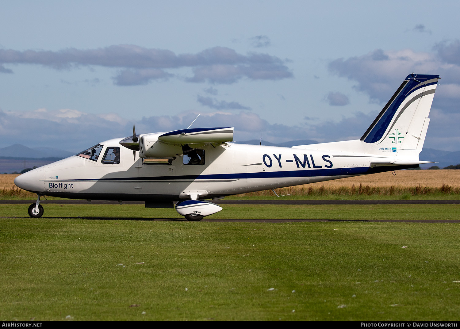 Aircraft Photo of OY-MLS | Vulcanair P-68C | Bioflight | AirHistory.net #535169