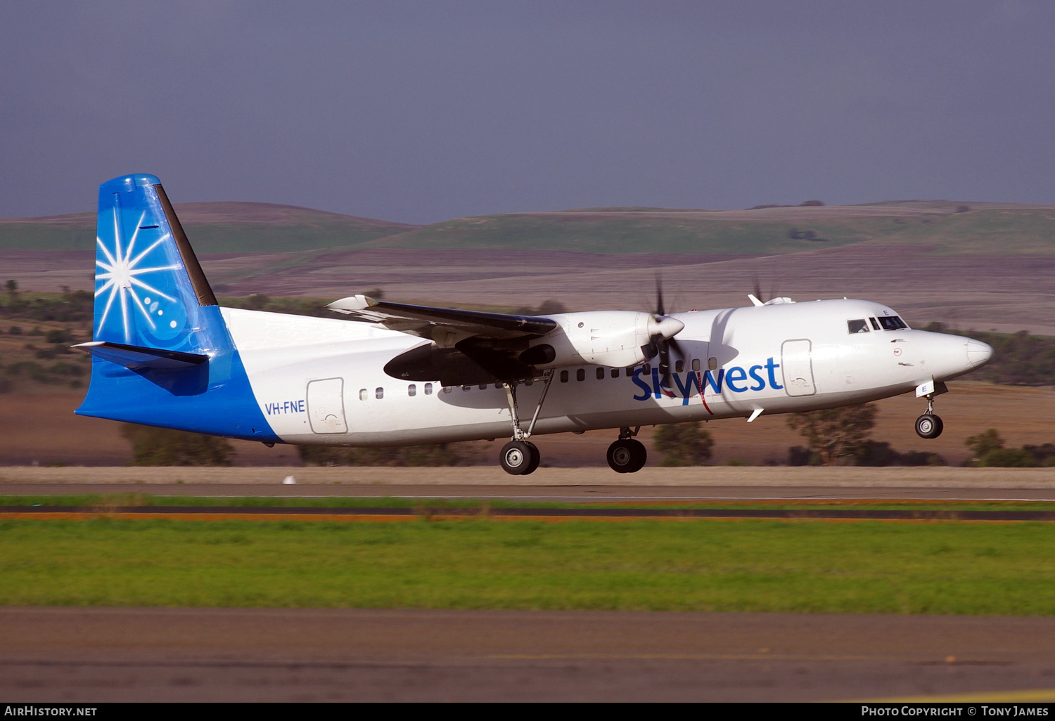 Aircraft Photo of VH-FNE | Fokker 50 | Skywest Airlines | AirHistory.net #535180