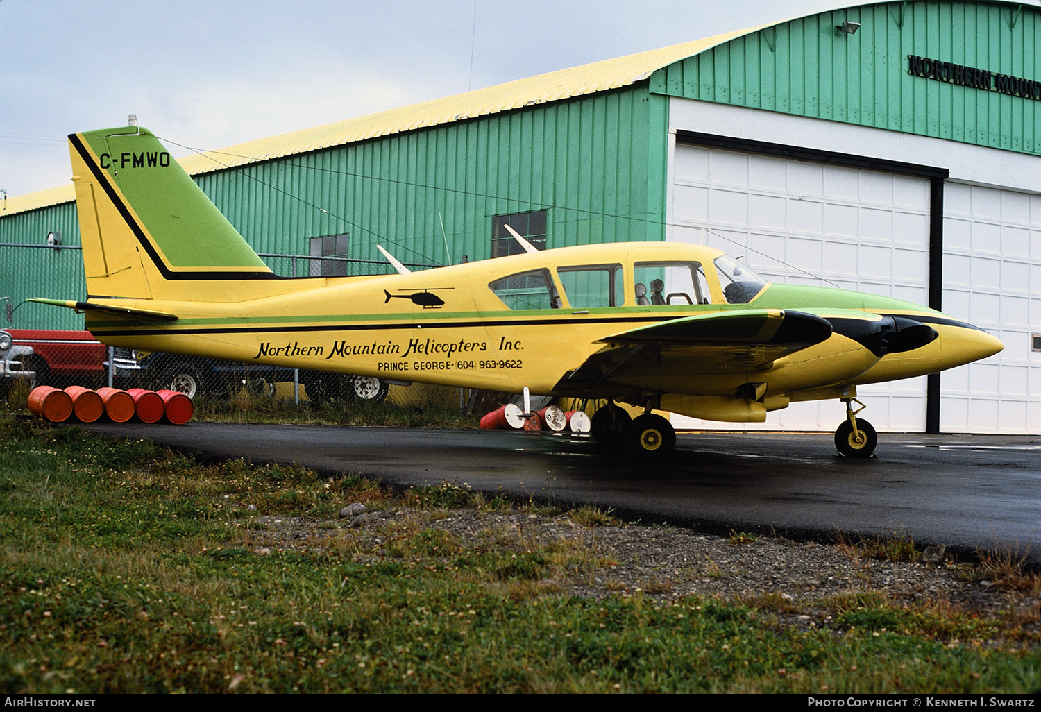 Aircraft Photo of C-FMWO | Piper PA-23-250 Aztec | Northern Mountain Helicopters | AirHistory.net #535183