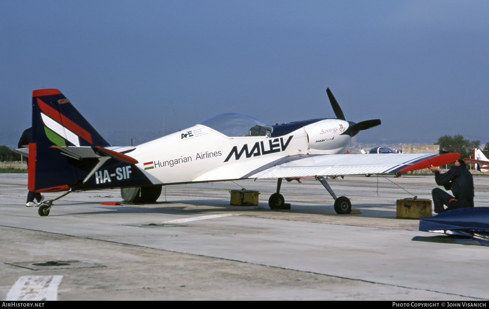 Aircraft Photo of HA-SIF | Zlin Z-50LS | Aerotriga | AirHistory.net #535191