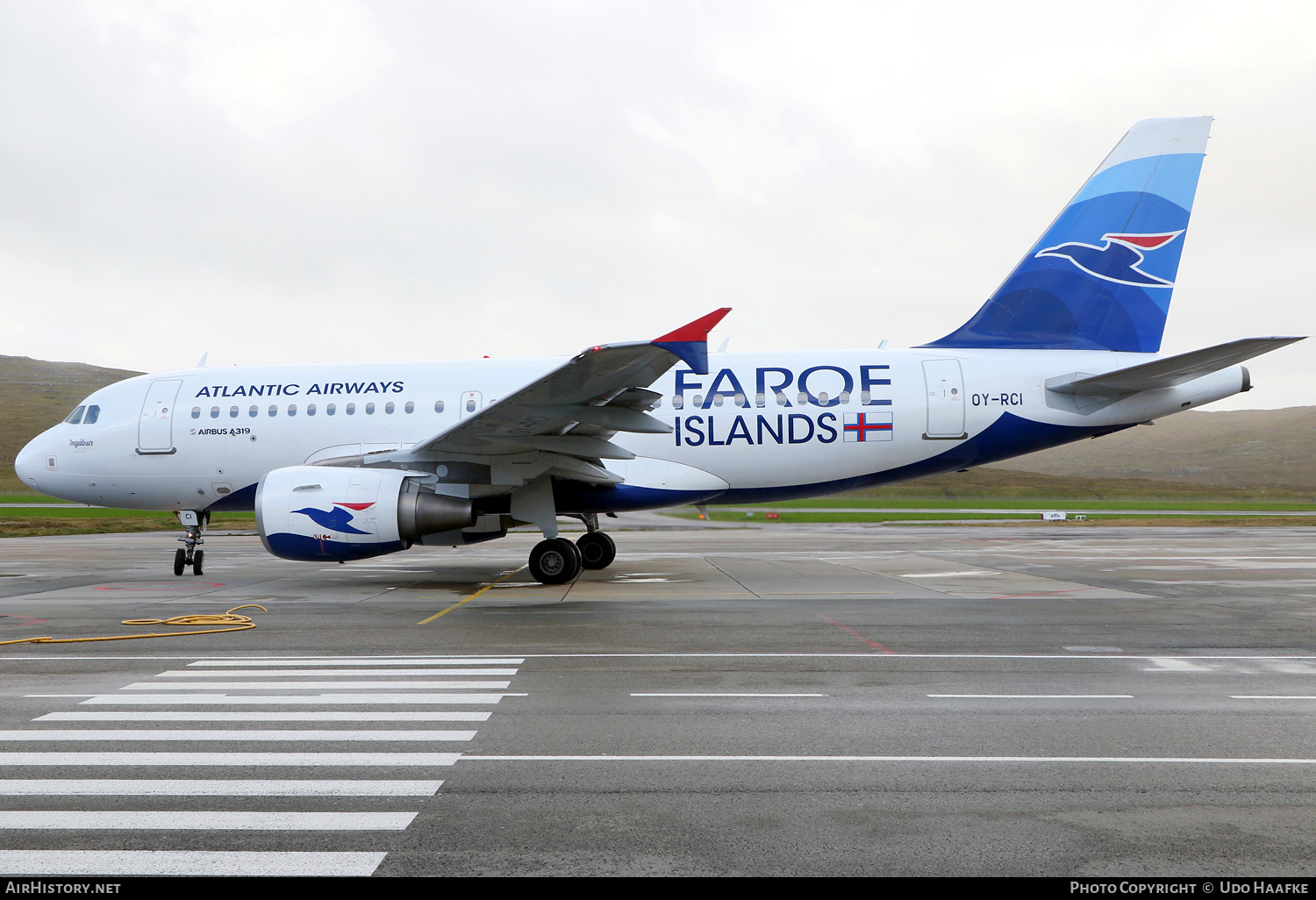 Aircraft Photo of OY-RCI | Airbus A319-112 | Atlantic Airways | AirHistory.net #535197