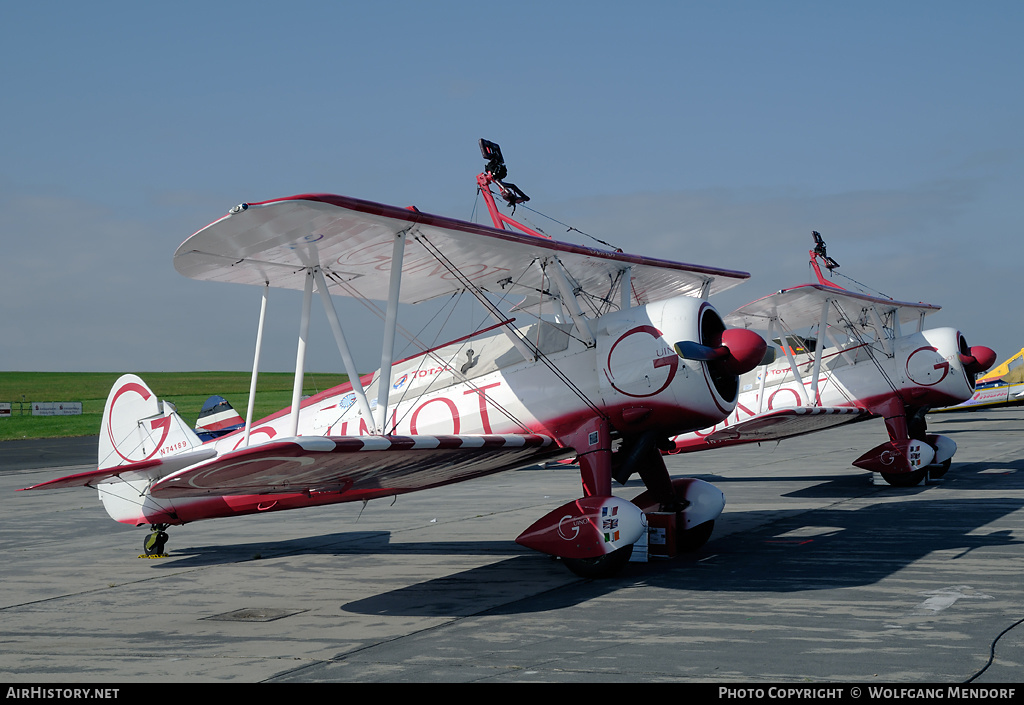 Aircraft Photo of N74189 | Stearman PT-17/R985 Kaydet (A75N1) | AirHistory.net #535198