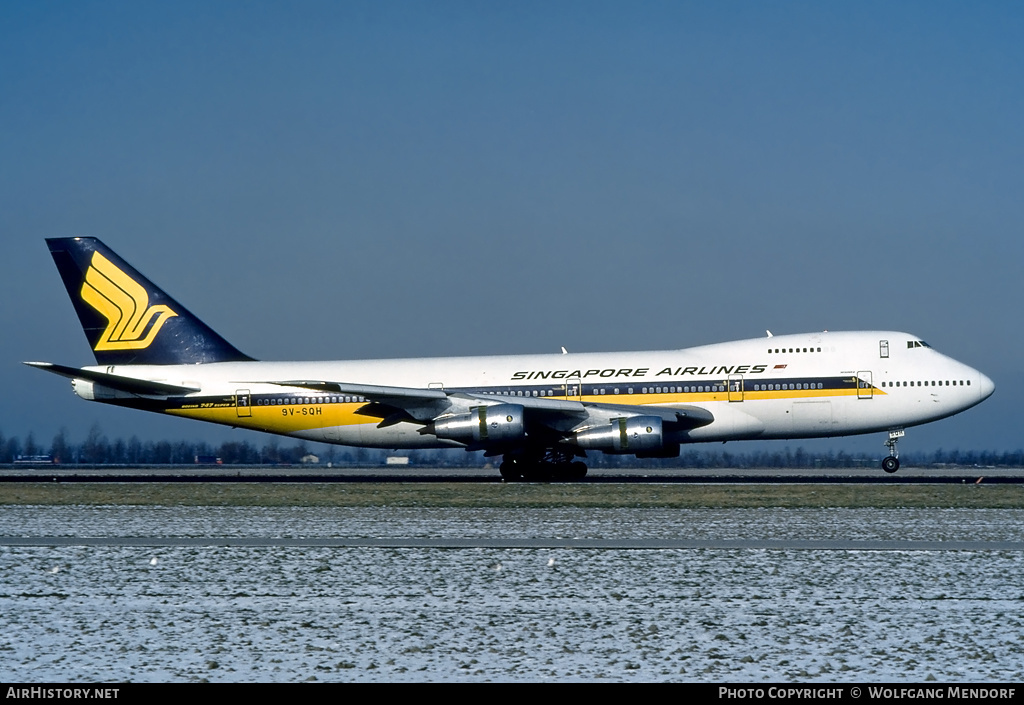 Aircraft Photo of 9V-SQH | Boeing 747-212B | Singapore Airlines | AirHistory.net #535207
