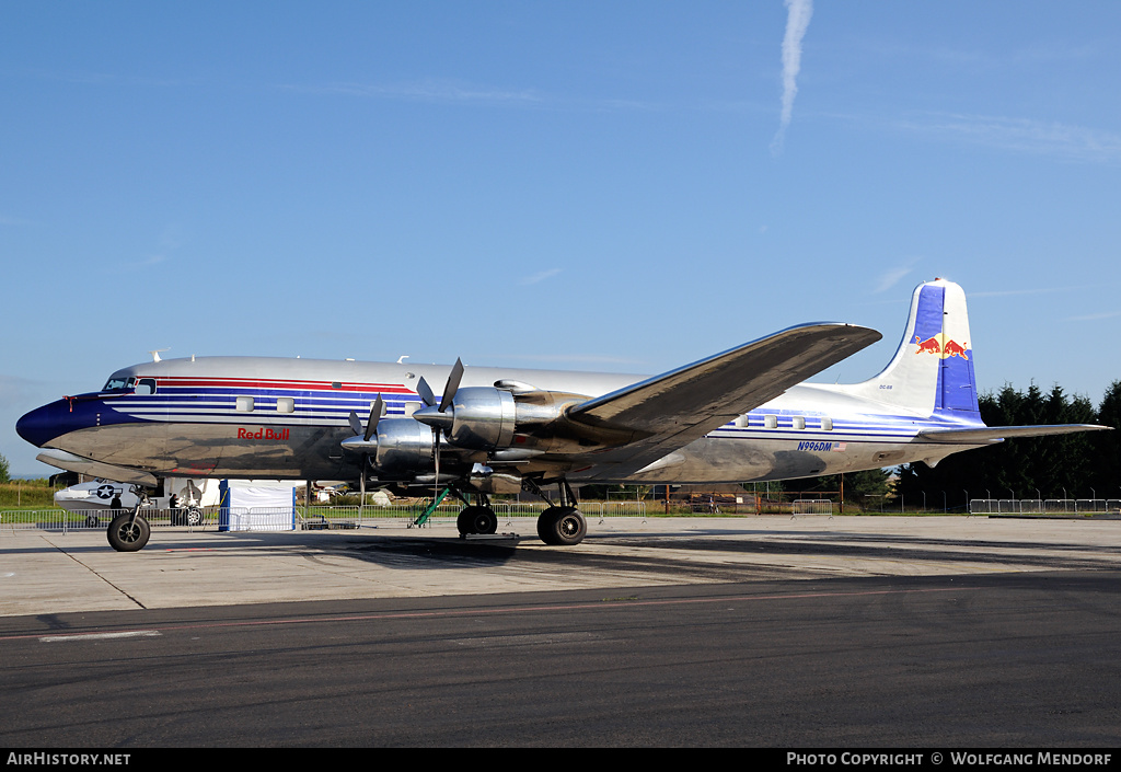 Aircraft Photo of N996DM | Douglas DC-6B | Red Bull | AirHistory.net #535211