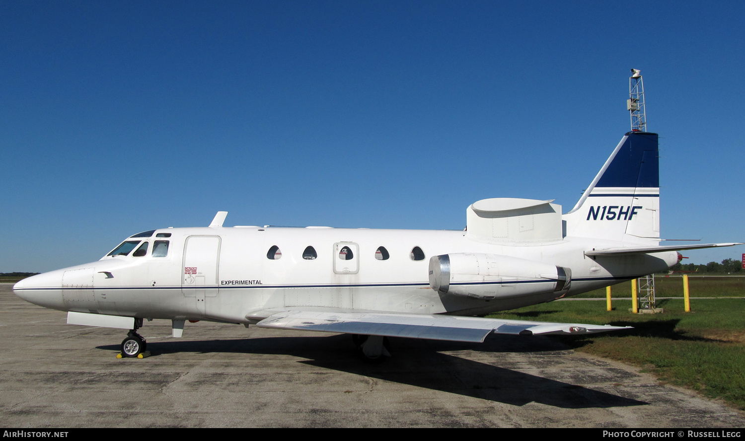 Aircraft Photo of N15HF | North American Rockwell NA-306 Sabreliner 60 | AirHistory.net #535212