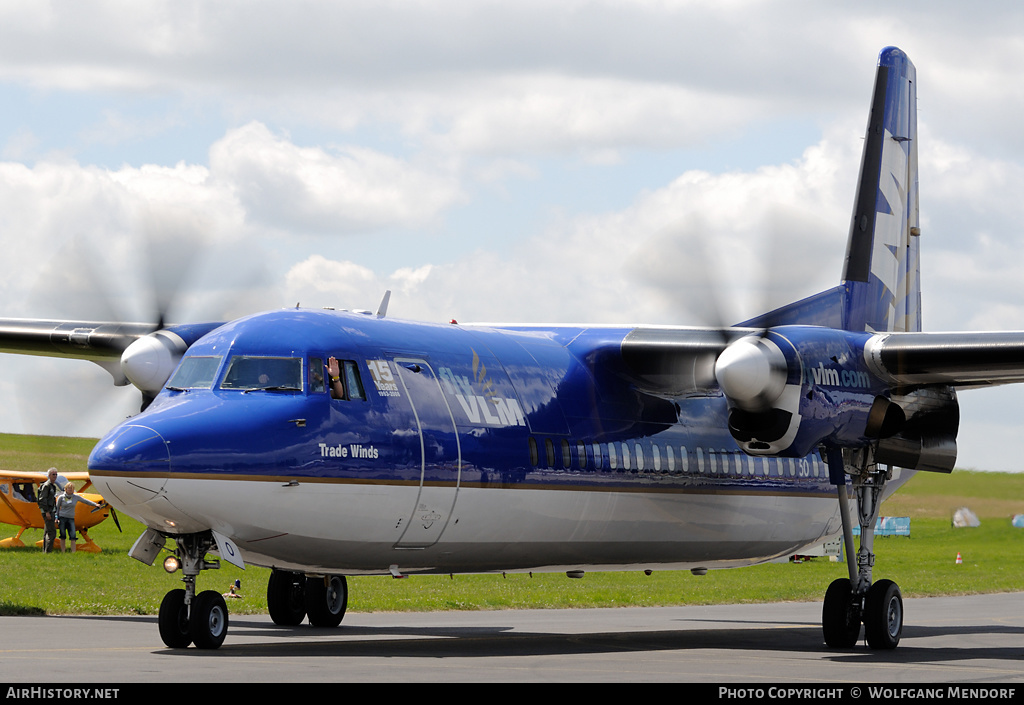 Aircraft Photo of OO-VLO | Fokker 50 | VLM Airlines | AirHistory.net #535220