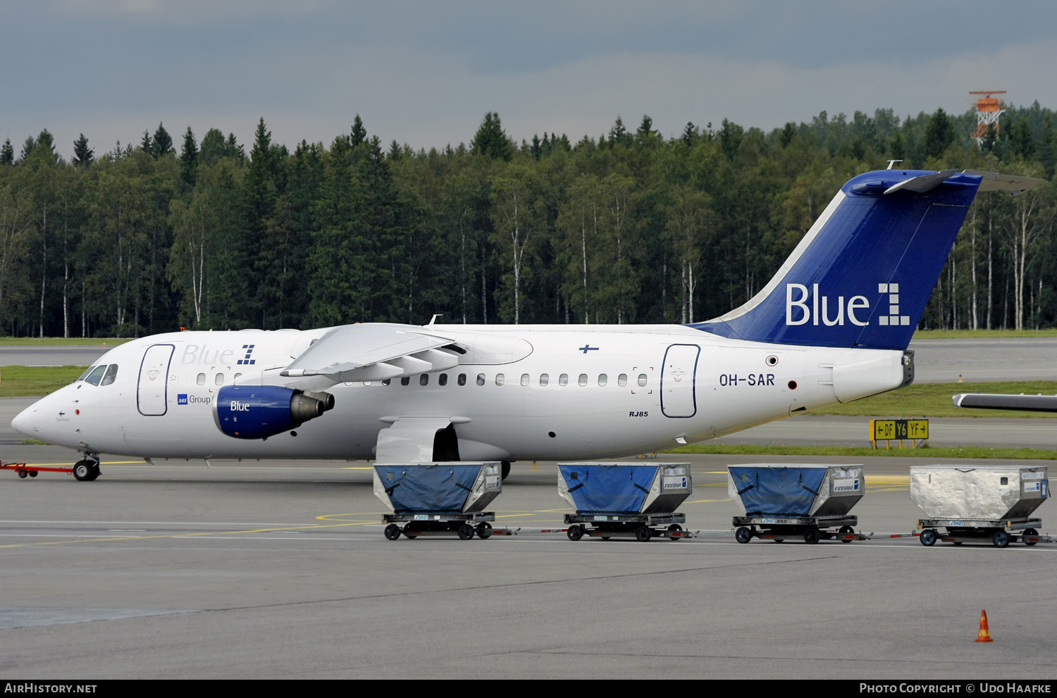 Aircraft Photo of OH-SAR | British Aerospace Avro 146-RJ85 | Blue1 | AirHistory.net #535227