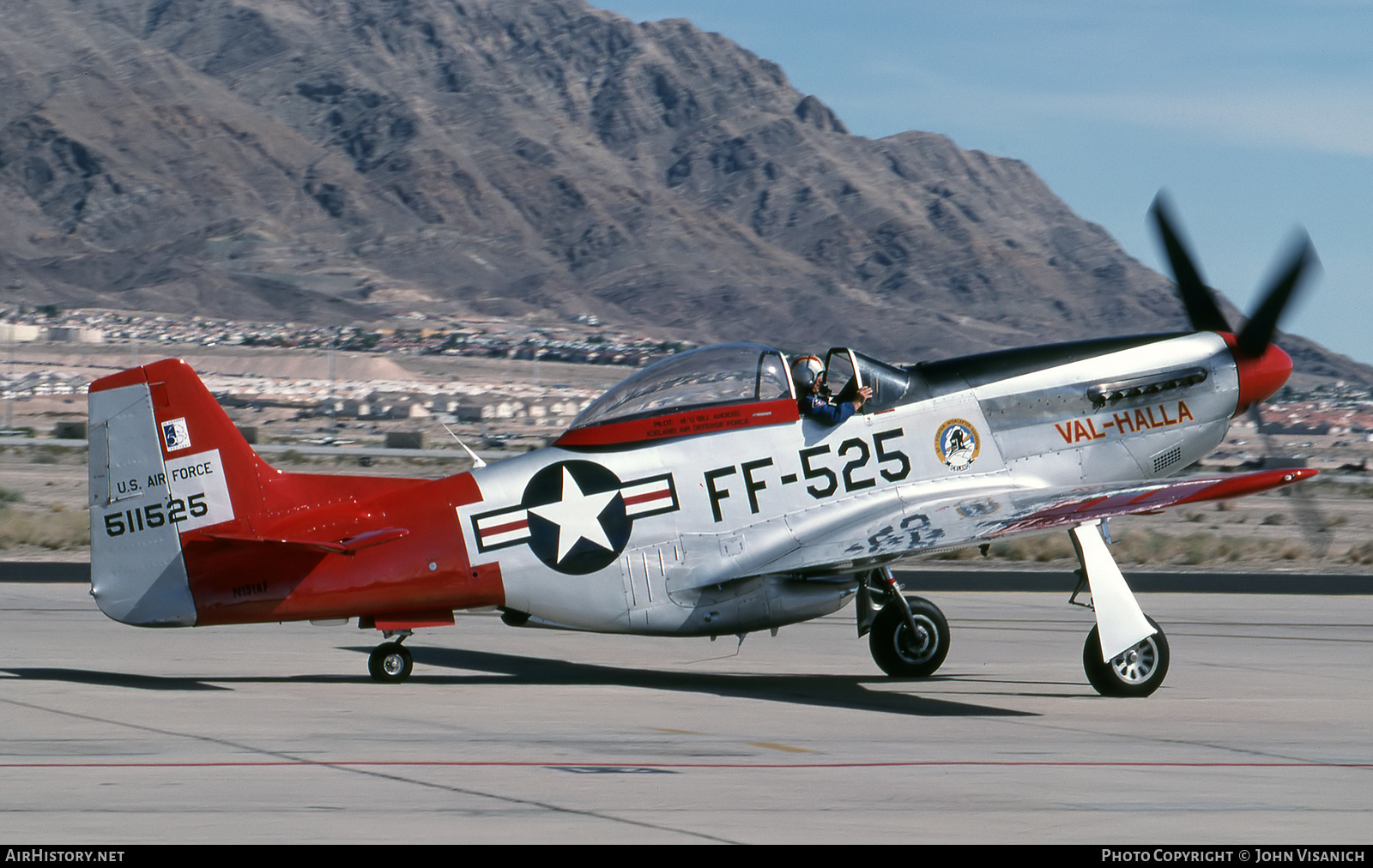 Aircraft Photo of N151AF / 45-11525 | North American P-51D Mustang | USA - Air Force | AirHistory.net #535230