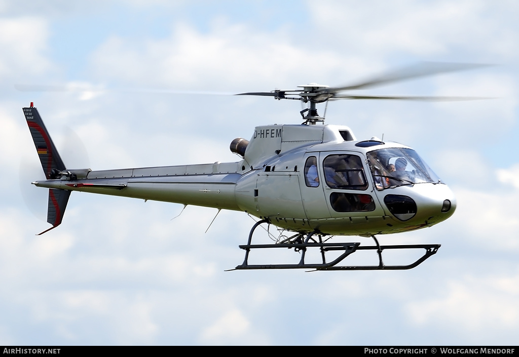 Aircraft Photo of D-HFEM | Aerospatiale AS-350B-2 Ecureuil | AirHistory.net #535231