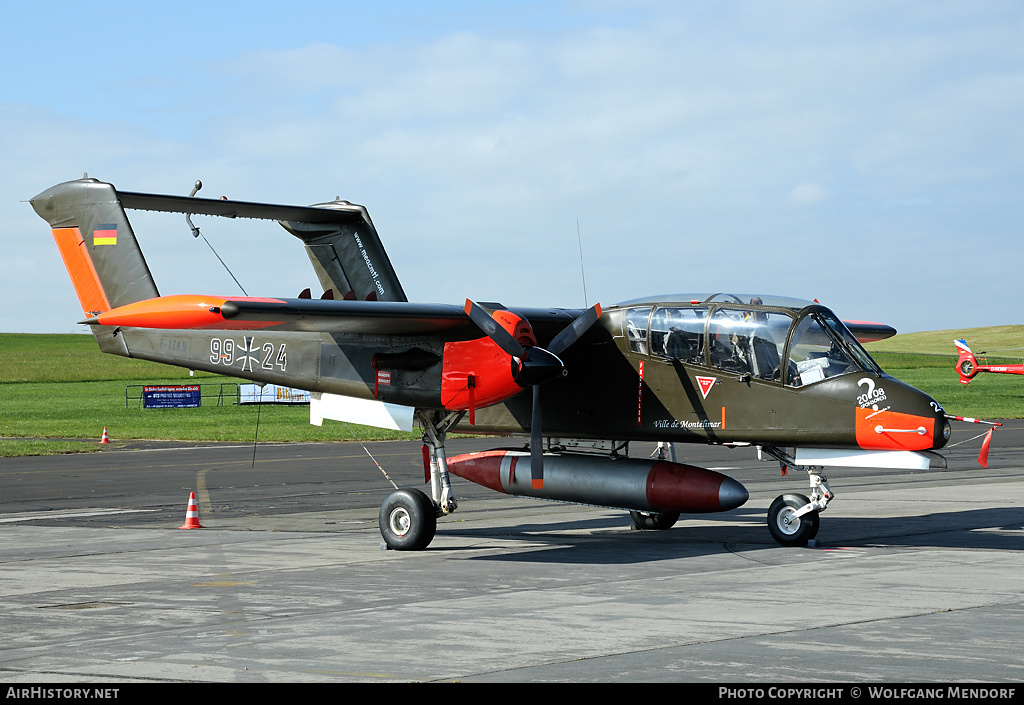 Aircraft Photo of F-AZKM / 9924 | North American Rockwell OV-10B Bronco | Germany - Air Force | AirHistory.net #535247