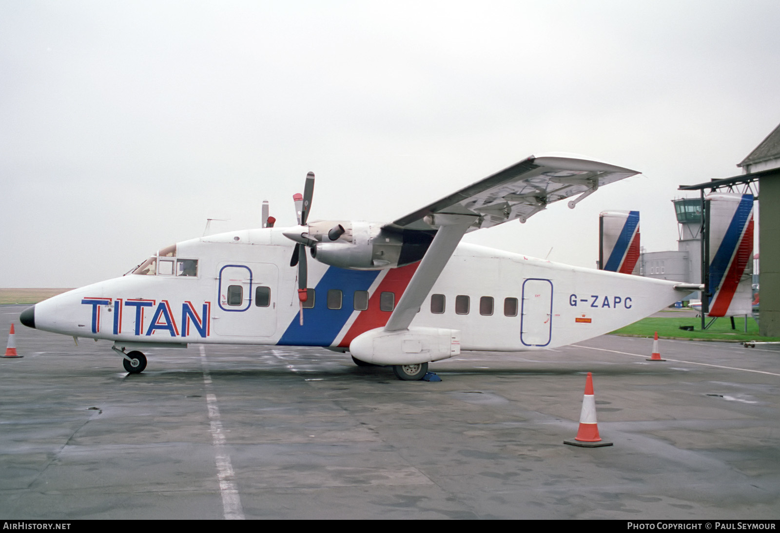 Aircraft Photo of G-ZAPC | Short 330-200 | Titan Airways | AirHistory.net #535251