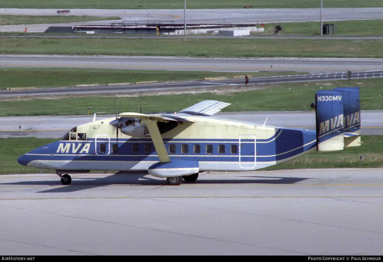 Aircraft Photo of N330MV | Short 330-200 | Mississippi Valley Airlines - MVA | AirHistory.net #535253