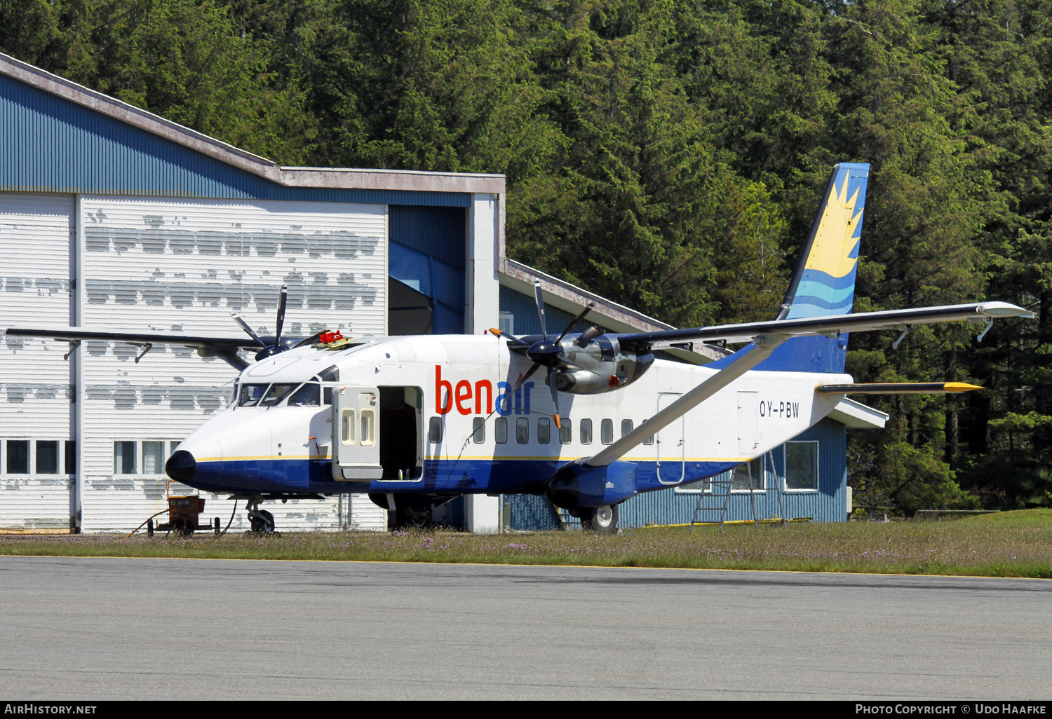 Aircraft Photo of OY-PBW | Short 360-300 | BenAir | AirHistory.net #535268