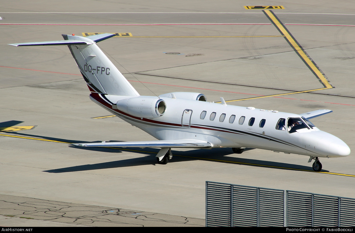 Aircraft Photo of OO-FPC | Cessna 525B CitationJet CJ3 | AirHistory.net #535273