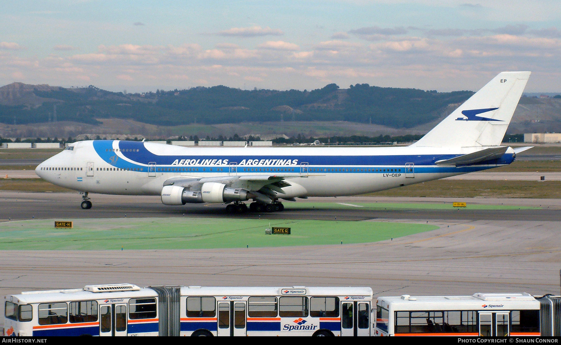 Aircraft Photo of LV-OEP | Boeing 747-287B | Aerolíneas Argentinas | AirHistory.net #535296