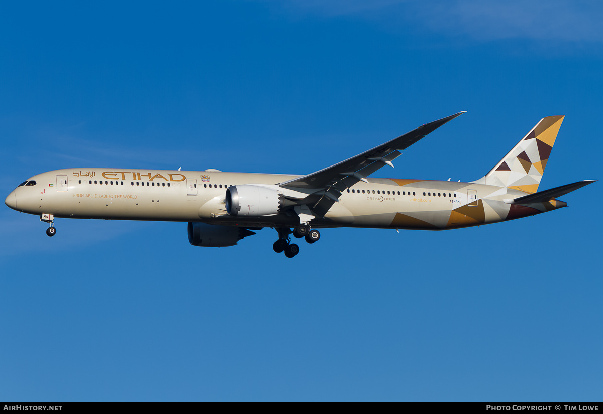 Aircraft Photo of A6-BMG | Boeing 787-10 Dreamliner | Etihad Airways | AirHistory.net #535325