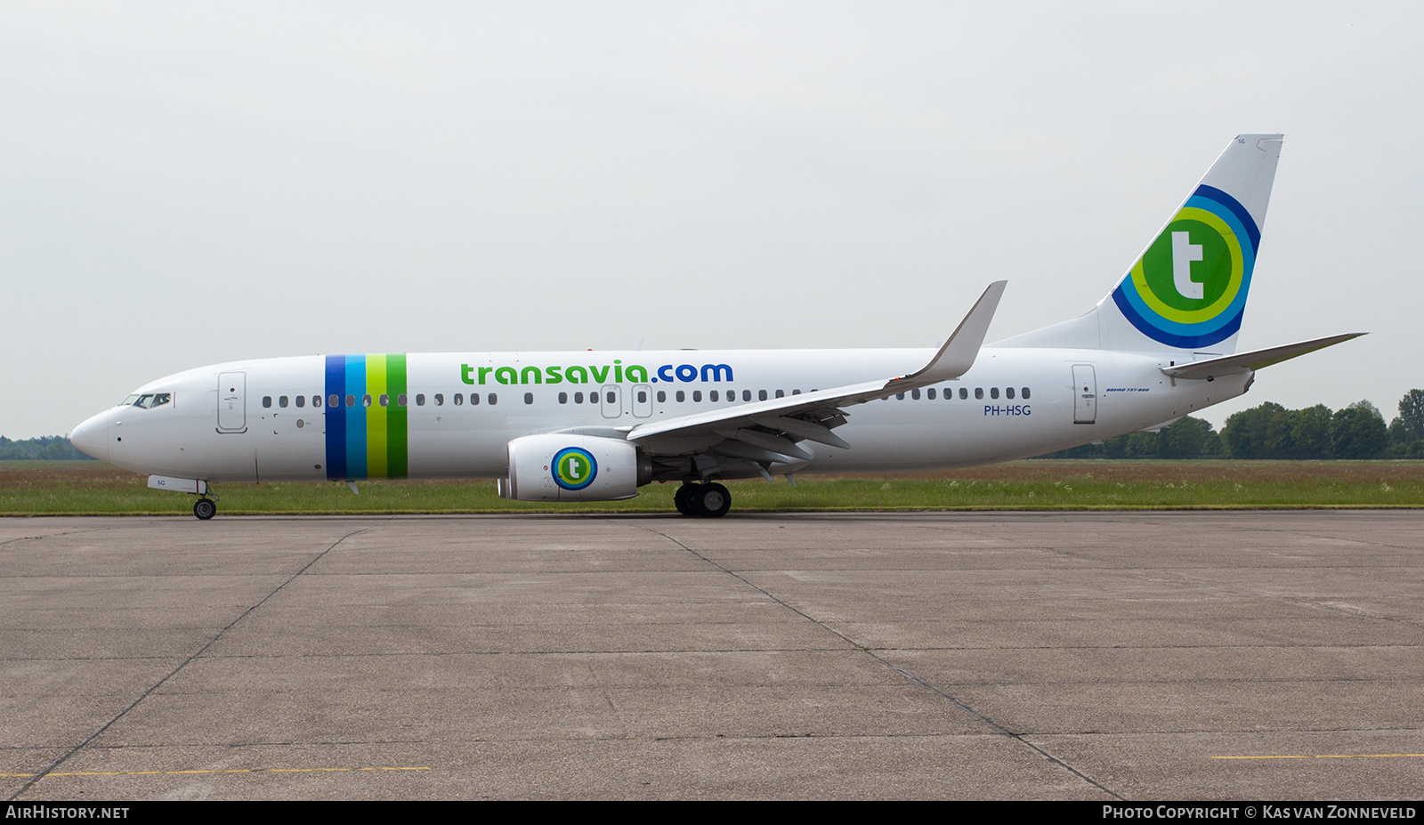 Aircraft Photo of PH-HSG | Boeing 737-8K2 | Transavia | AirHistory.net #535378