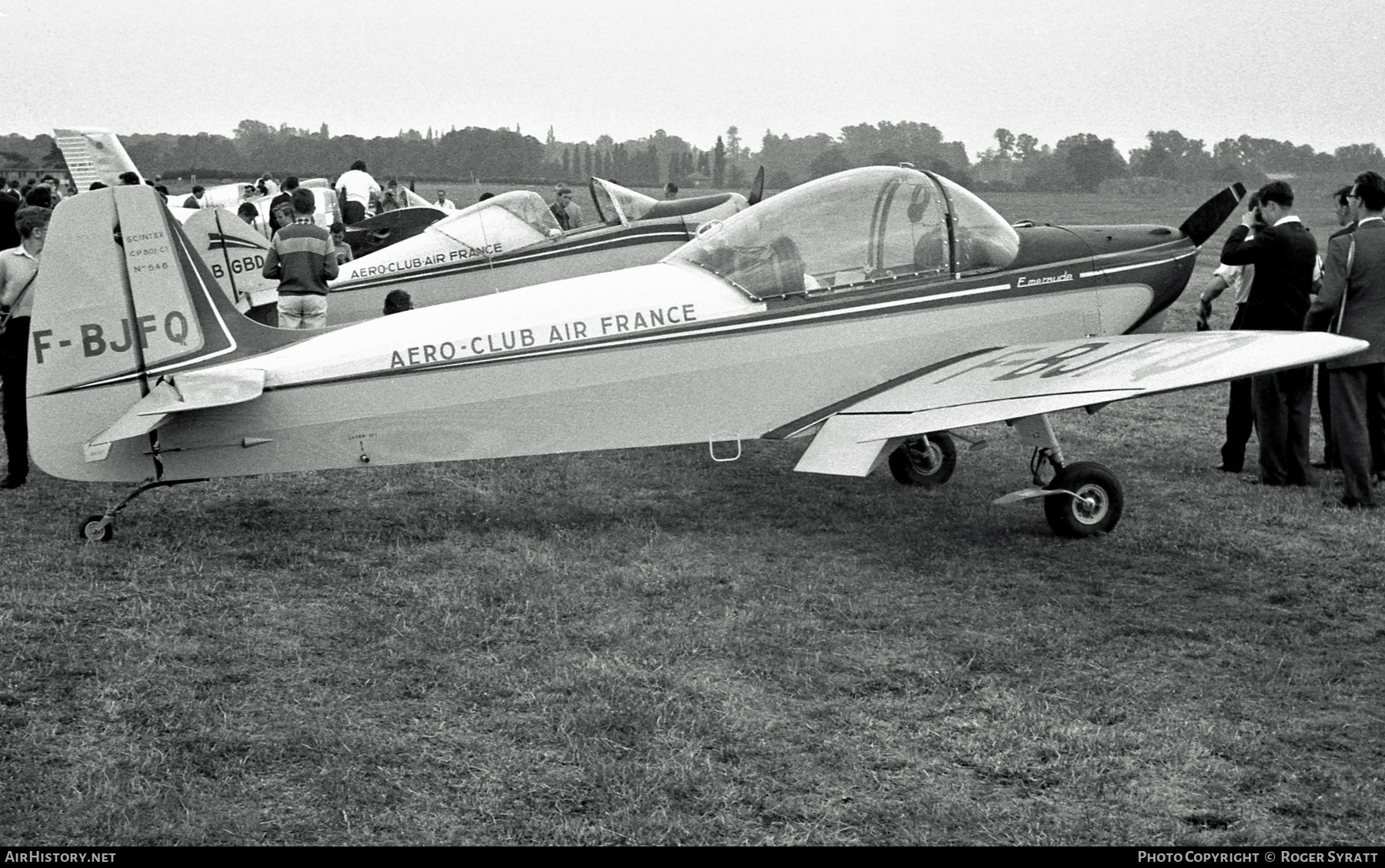 Aircraft Photo of F-BJFQ | Scintex CP-301C-1 Emeraude | Aéro-club Air France | AirHistory.net #535382