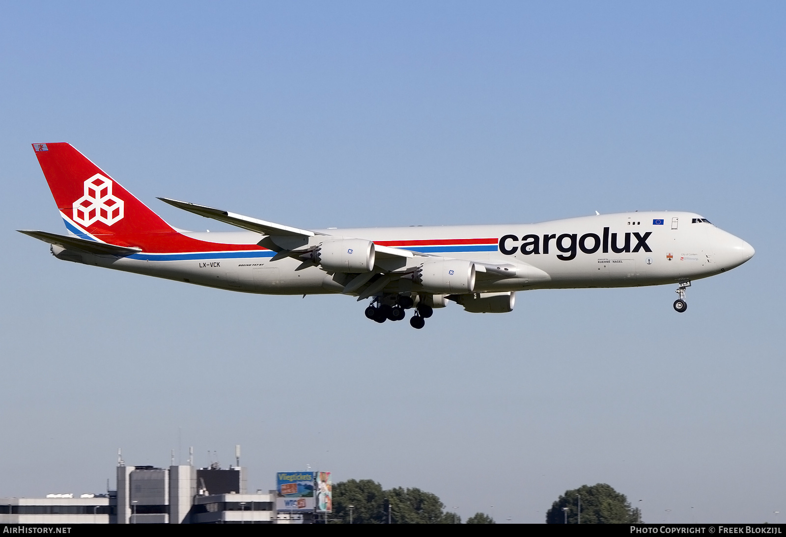 Aircraft Photo of LX-VCK | Boeing 747-8R7F/SCD | Cargolux | AirHistory.net #535388