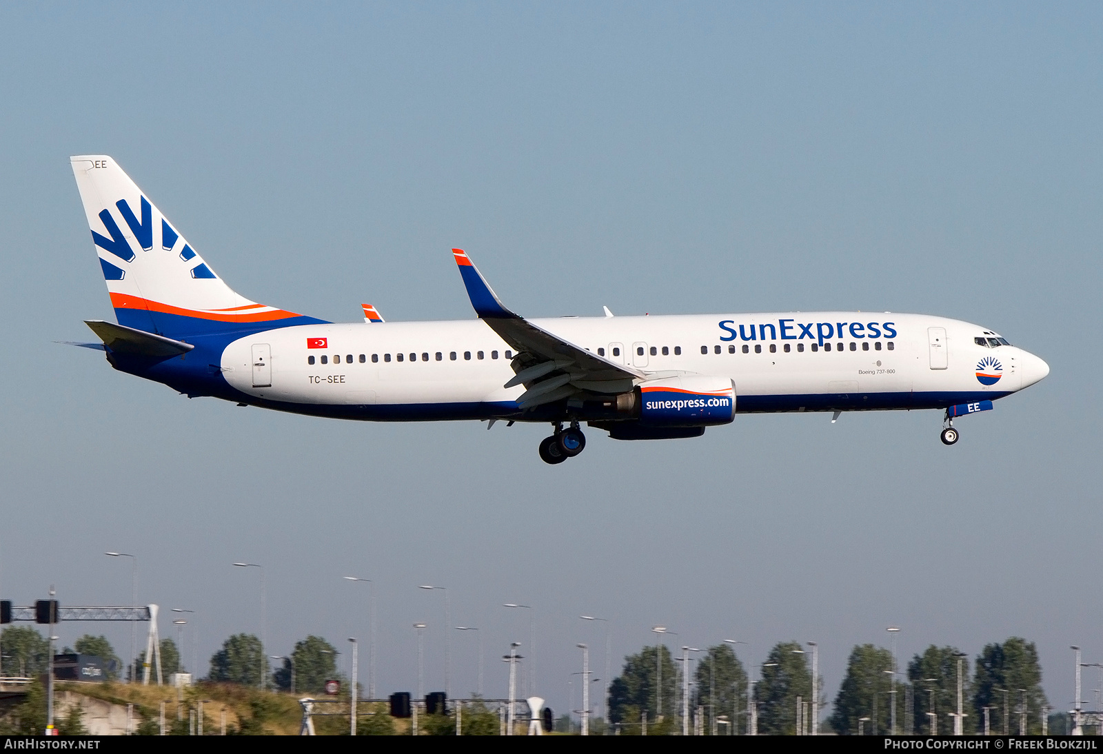 Aircraft Photo of TC-SEE | Boeing 737-8CX | SunExpress | AirHistory.net #535389