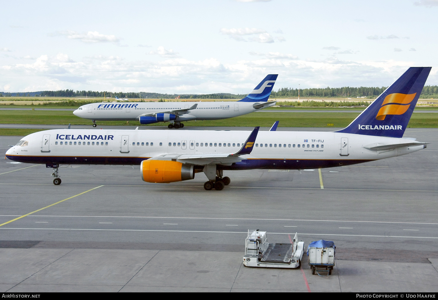 Aircraft Photo of TF-FIJ | Boeing 757-208 | Icelandair | AirHistory.net #535403