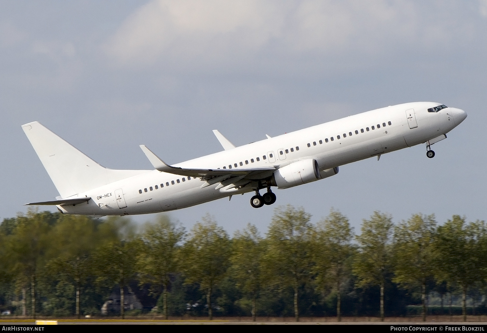Aircraft Photo of OM-HEX | Boeing 737-81Q | AirHistory.net #535411
