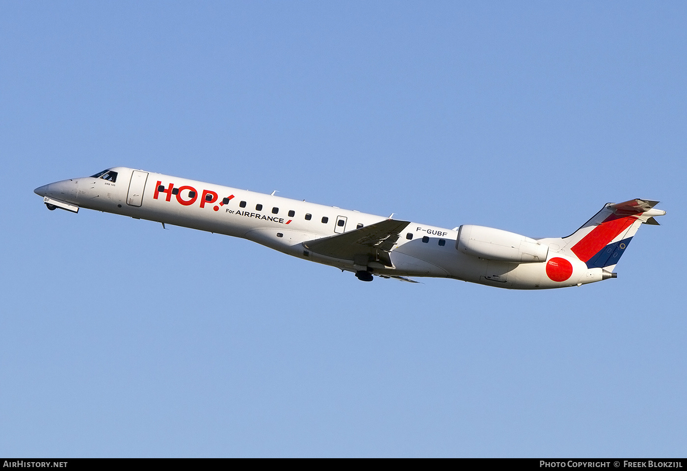Aircraft Photo of F-GUBF | Embraer ERJ-145MP (EMB-145MP) | Hop! | AirHistory.net #535419