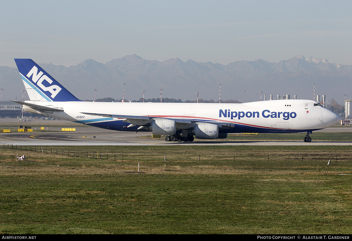 Aircraft Photo of JA15KZ | Boeing 747-8KZF/SCD | Nippon Cargo Airlines - NCA | AirHistory.net #535425