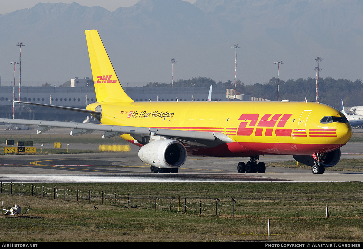Aircraft Photo of D-AJFK | Airbus A330-343E/P2F | DHL International | AirHistory.net #535426