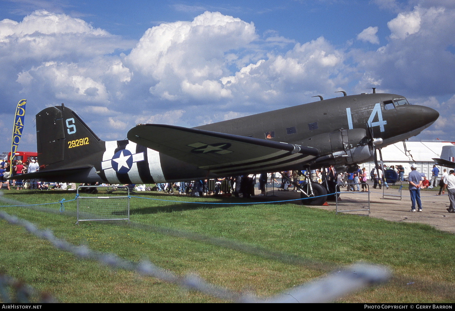 Aircraft Photo of N47FK / 292912 | Douglas C-47A Skytrain | USA - Air Force | AirHistory.net #535433