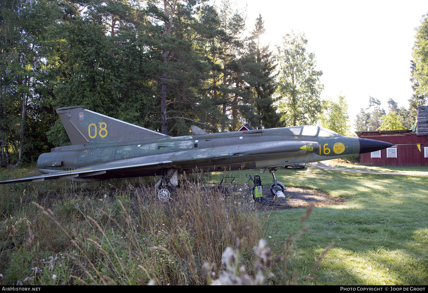 Aircraft Photo of 35457 | Saab J35F-1 Draken | Sweden - Air Force | AirHistory.net #535441