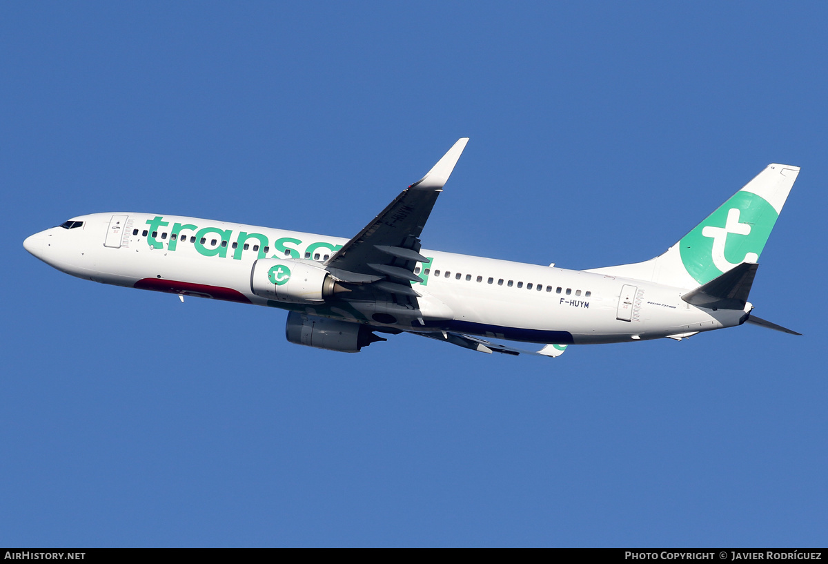 Aircraft Photo of F-HUYM | Boeing 737-86N | Transavia | AirHistory.net #535446