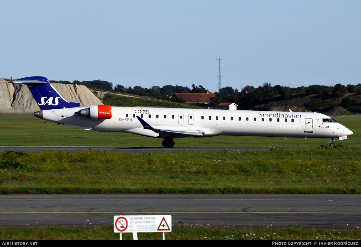 Aircraft Photo of EI-FPN | Bombardier CRJ-900LR (CL-600-2D24) | Scandinavian Airlines - SAS | AirHistory.net #535459