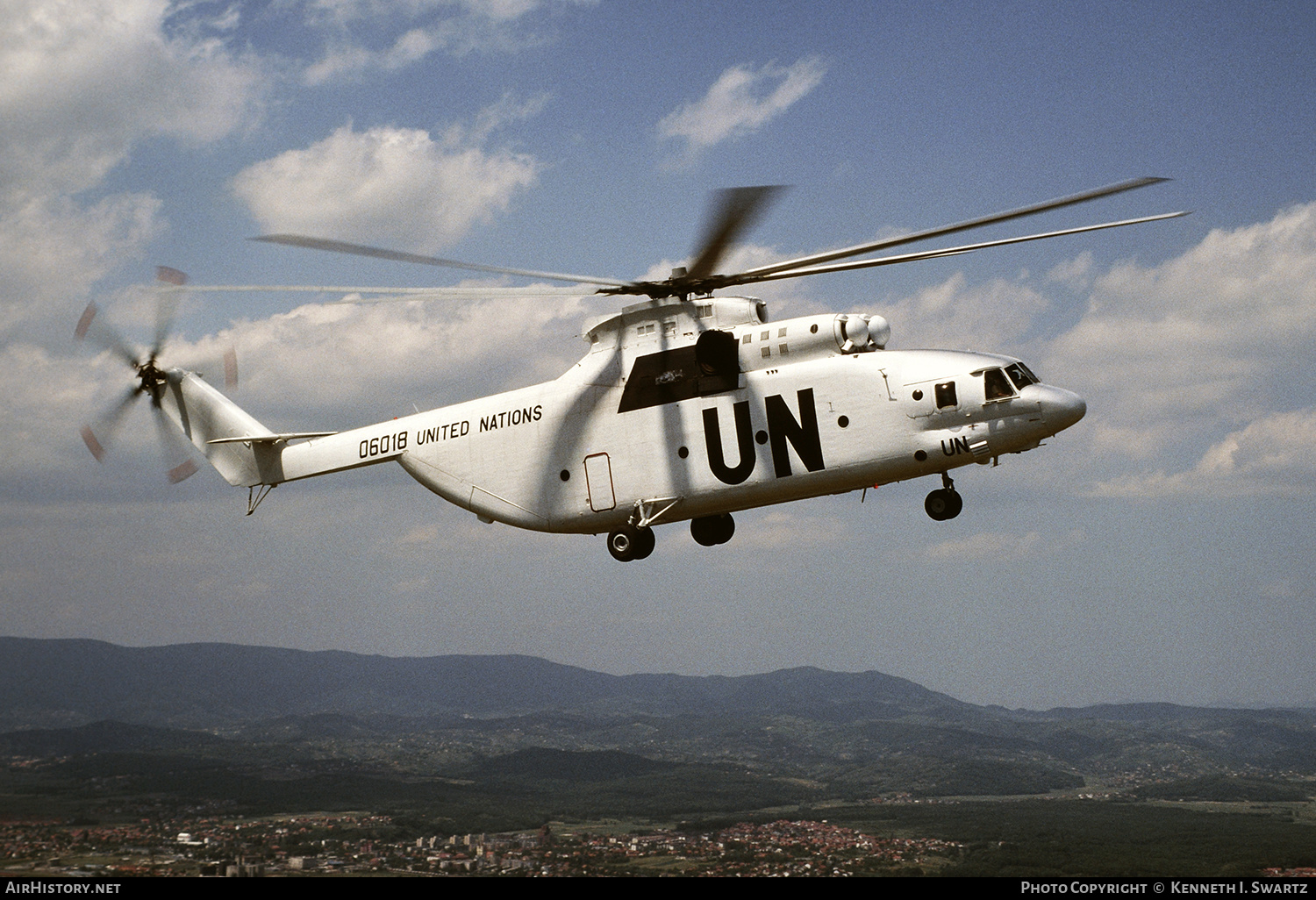 Aircraft Photo of RA-06018 | Mil Mi-26T | United Nations | AirHistory.net #535465