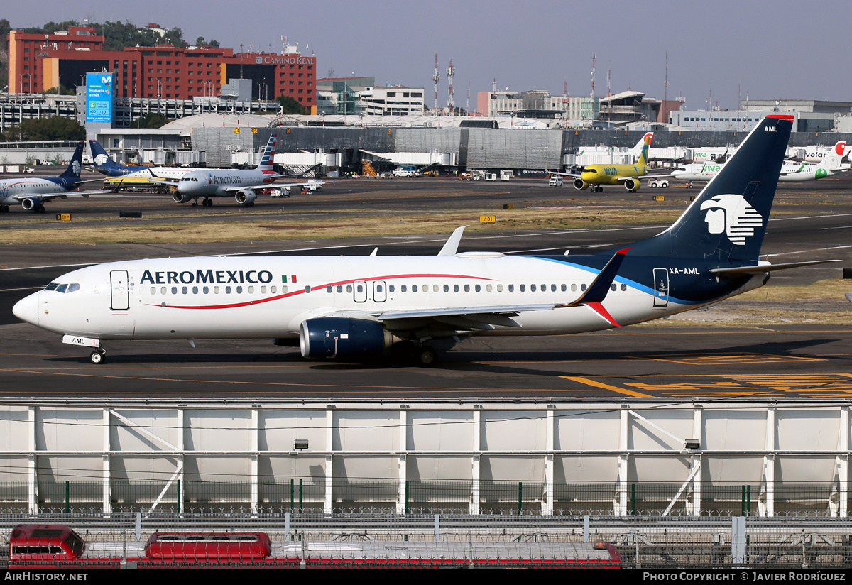Aircraft Photo of XA-AML | Boeing 737-852 | AeroMéxico | AirHistory.net #535466