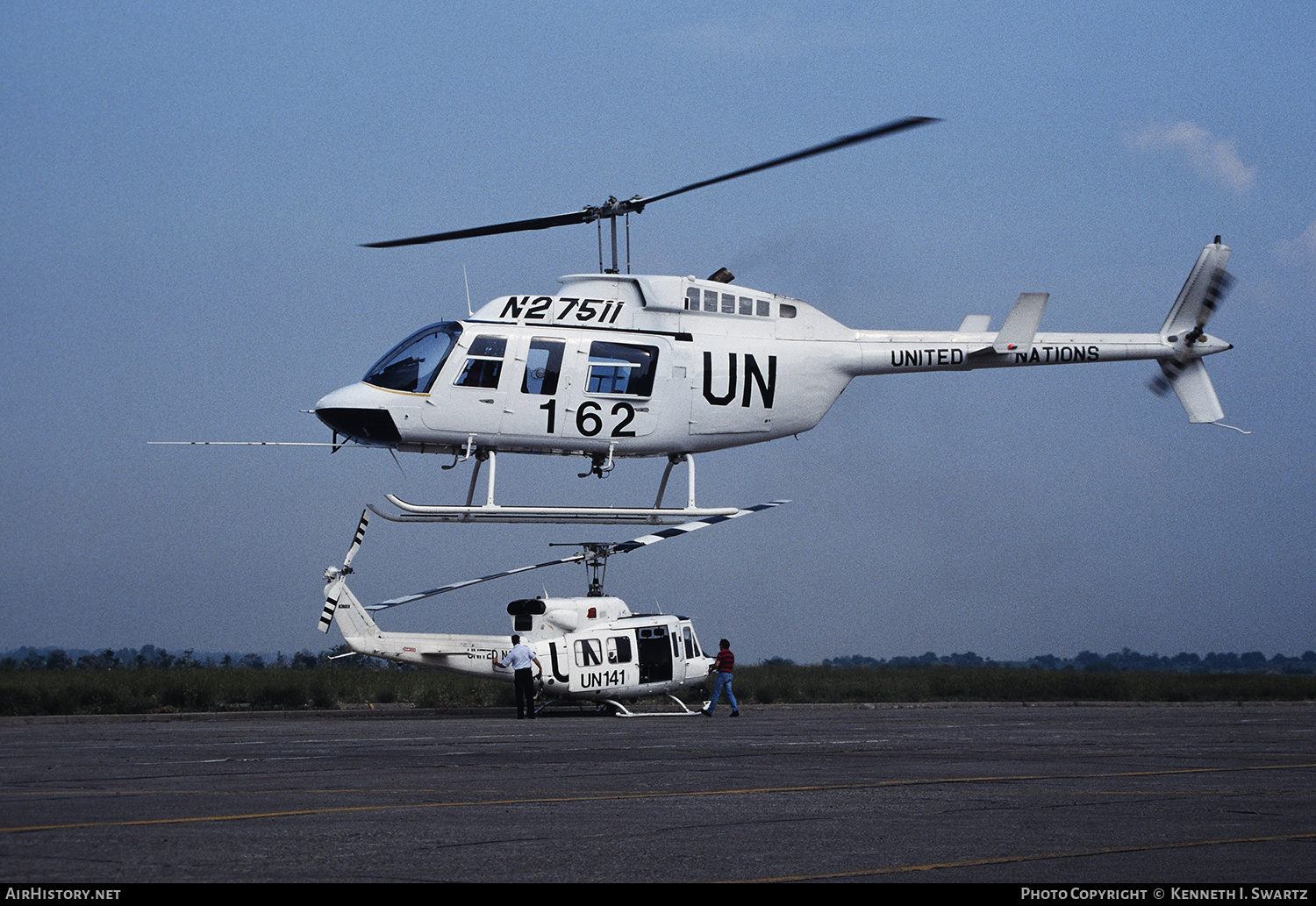 Aircraft Photo of N27511 / UN162 | Bell 206L-1 LongRanger II | United Nations | AirHistory.net #535468