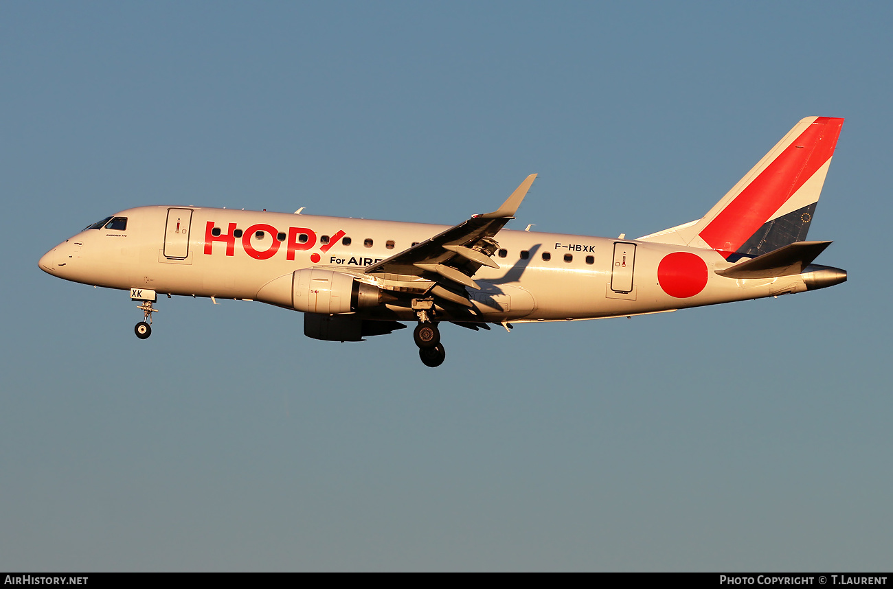 Aircraft Photo of F-HBXK | Embraer 170LR (ERJ-170-100LR) | Hop! | AirHistory.net #535475