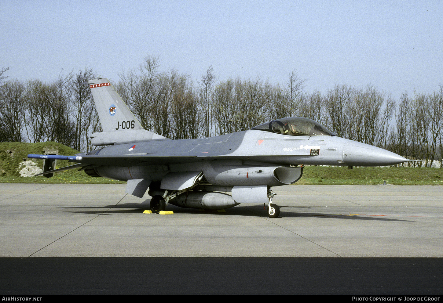 Aircraft Photo of J-006 | General Dynamics F-16A Fighting Falcon | Netherlands - Air Force | AirHistory.net #535486