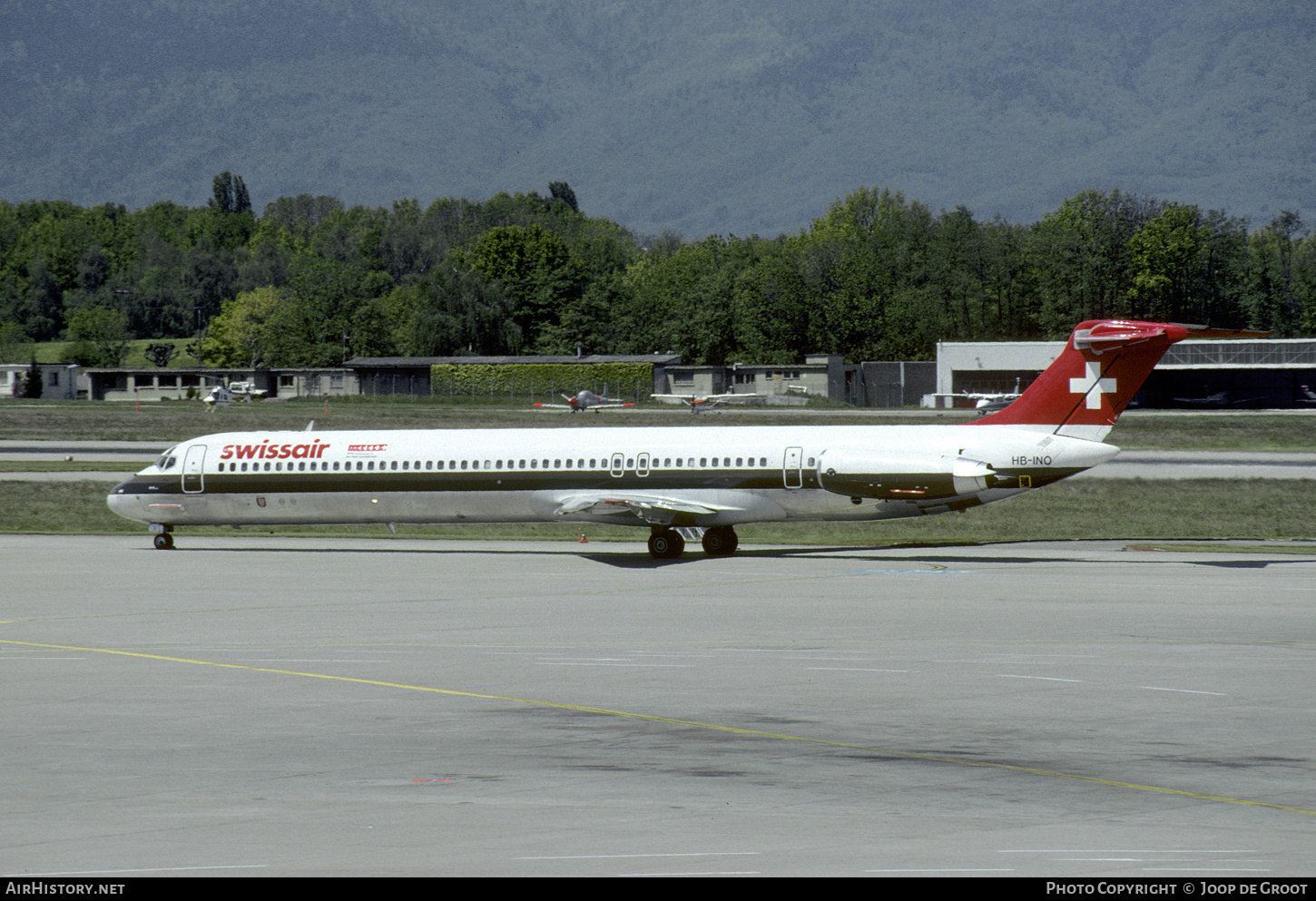 Aircraft Photo of HB-INO | McDonnell Douglas MD-81 (DC-9-81) | Swissair | AirHistory.net #535487