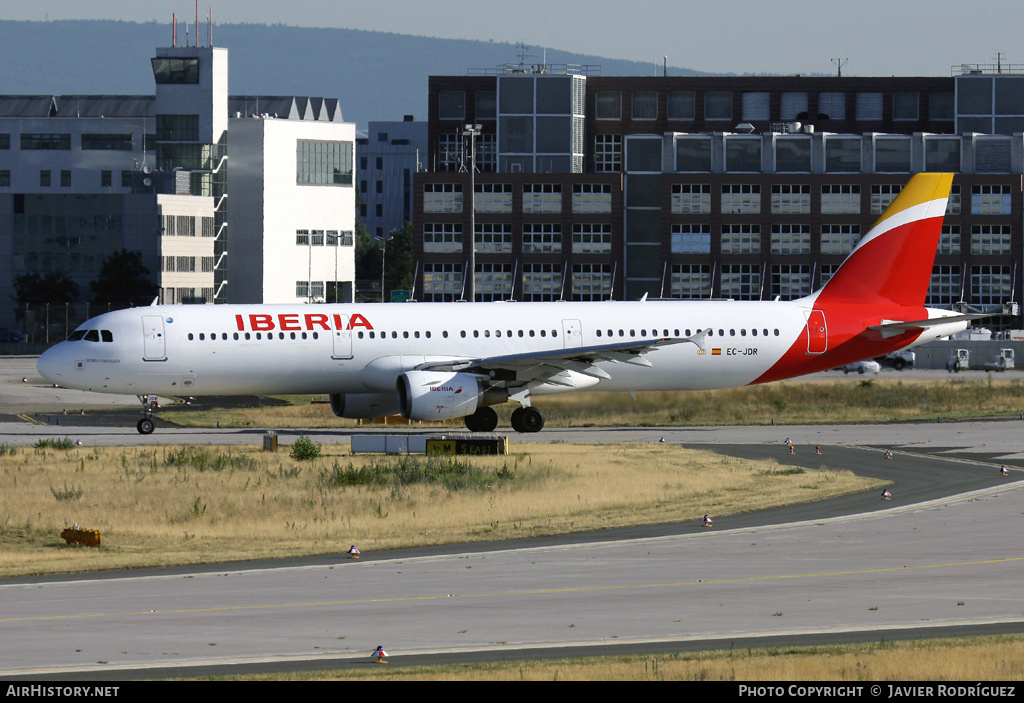 Aircraft Photo of EC-JDR | Airbus A321-213 | Iberia | AirHistory.net #535491