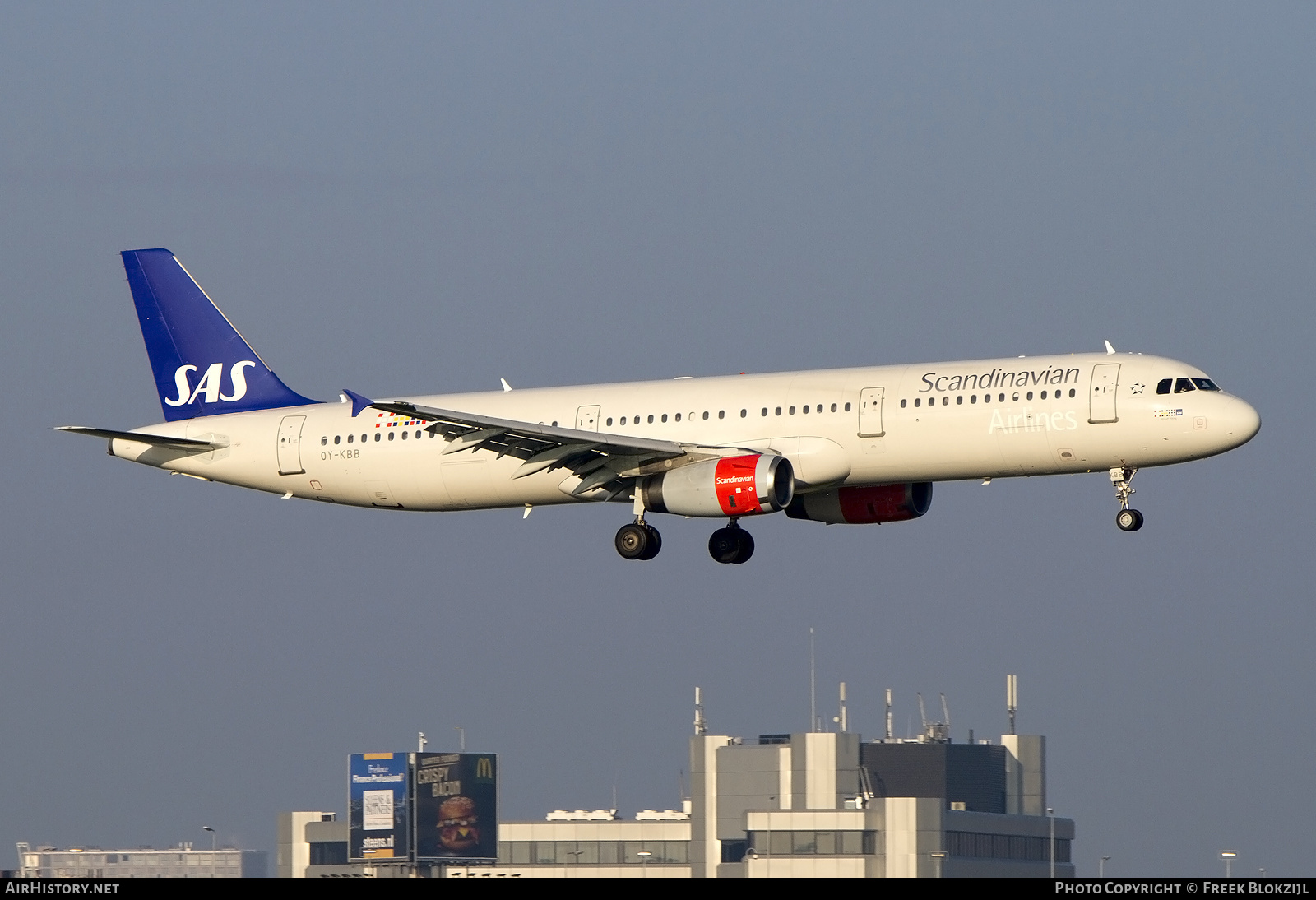 Aircraft Photo of OY-KBB | Airbus A321-232 | Scandinavian Airlines - SAS | AirHistory.net #535511