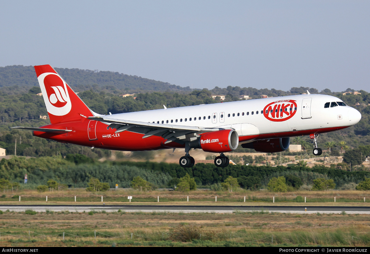 Aircraft Photo of OE-LEX | Airbus A320-214 | Niki | AirHistory.net #535519