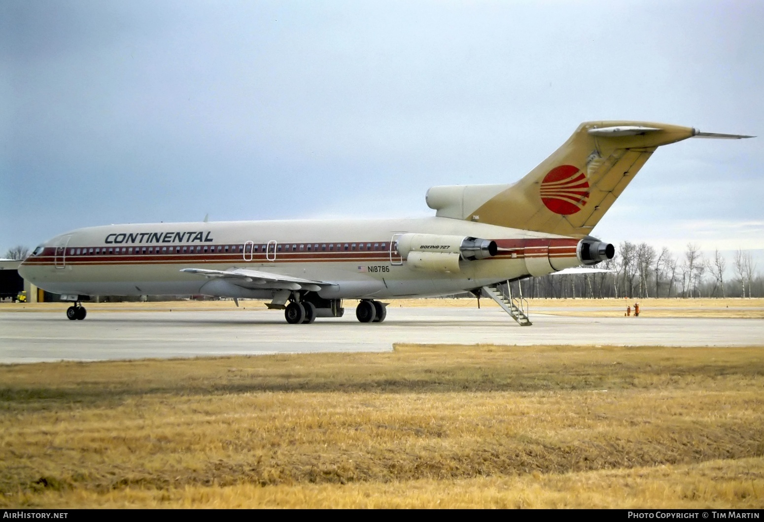 Aircraft Photo of N18786 | Boeing 727-232/Adv | Continental Airlines | AirHistory.net #535546