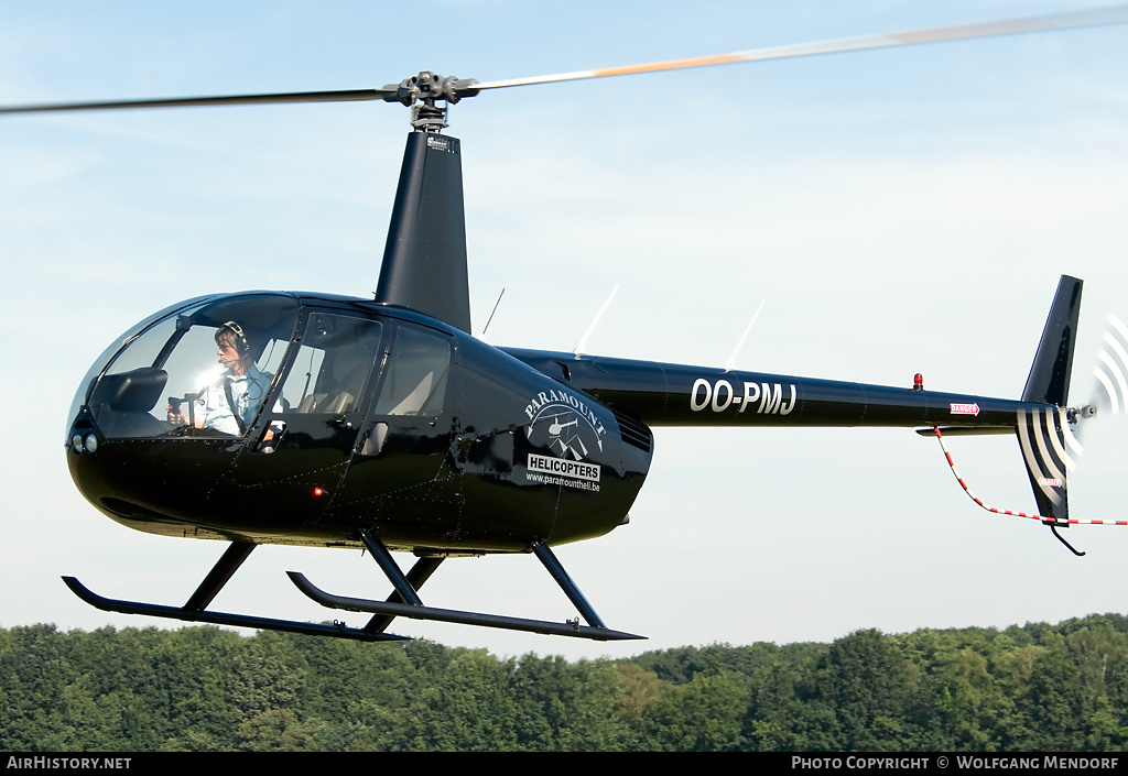 Aircraft Photo of OO-PMJ | Robinson R-44 Raven | Paramount Helicopters | AirHistory.net #535560