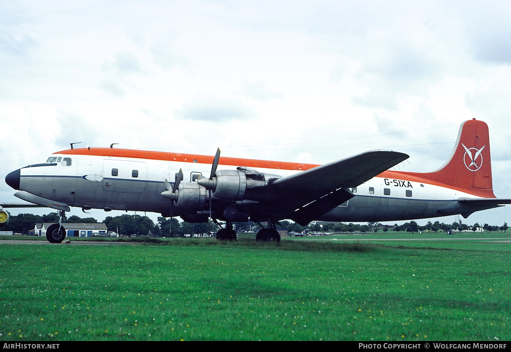 Aircraft Photo of G-SIXA | Douglas DC-6B | Greenlandair - Grønlandsfly | AirHistory.net #535564