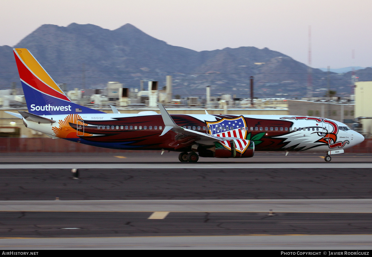 Aircraft Photo of N8619F | Boeing 737-8H4 | Southwest Airlines | AirHistory.net #535566