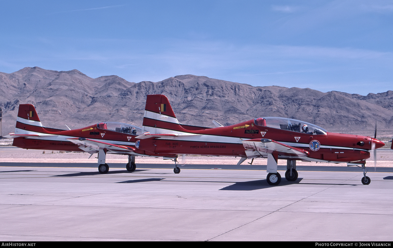 Aircraft Photo of 1435 | Embraer T-27 Tucano | Brazil - Air Force | AirHistory.net #535570