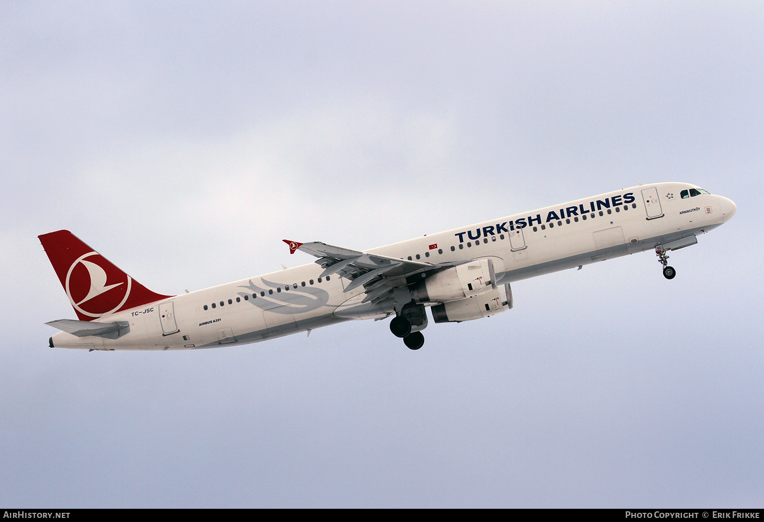 Aircraft Photo of TC-JSC | Airbus A321-231 | Turkish Airlines | AirHistory.net #535583