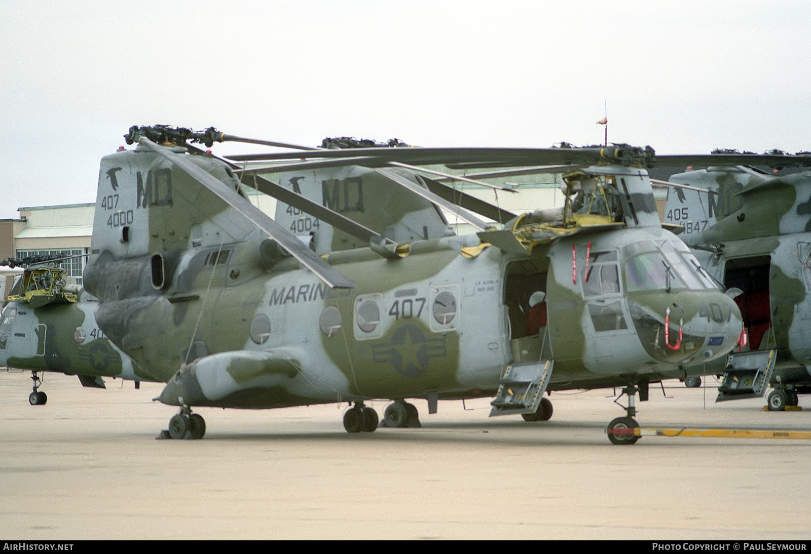 Aircraft Photo of 154000 / 4000 | Boeing Vertol CH-46E Sea Knight | USA - Marines | AirHistory.net #535587