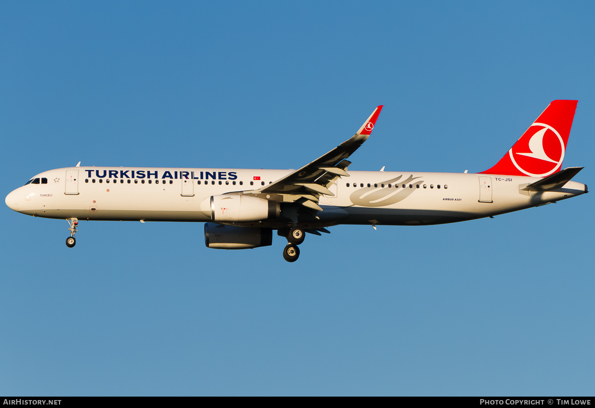 Aircraft Photo of TC-JSI | Airbus A321-231 | Turkish Airlines | AirHistory.net #535602